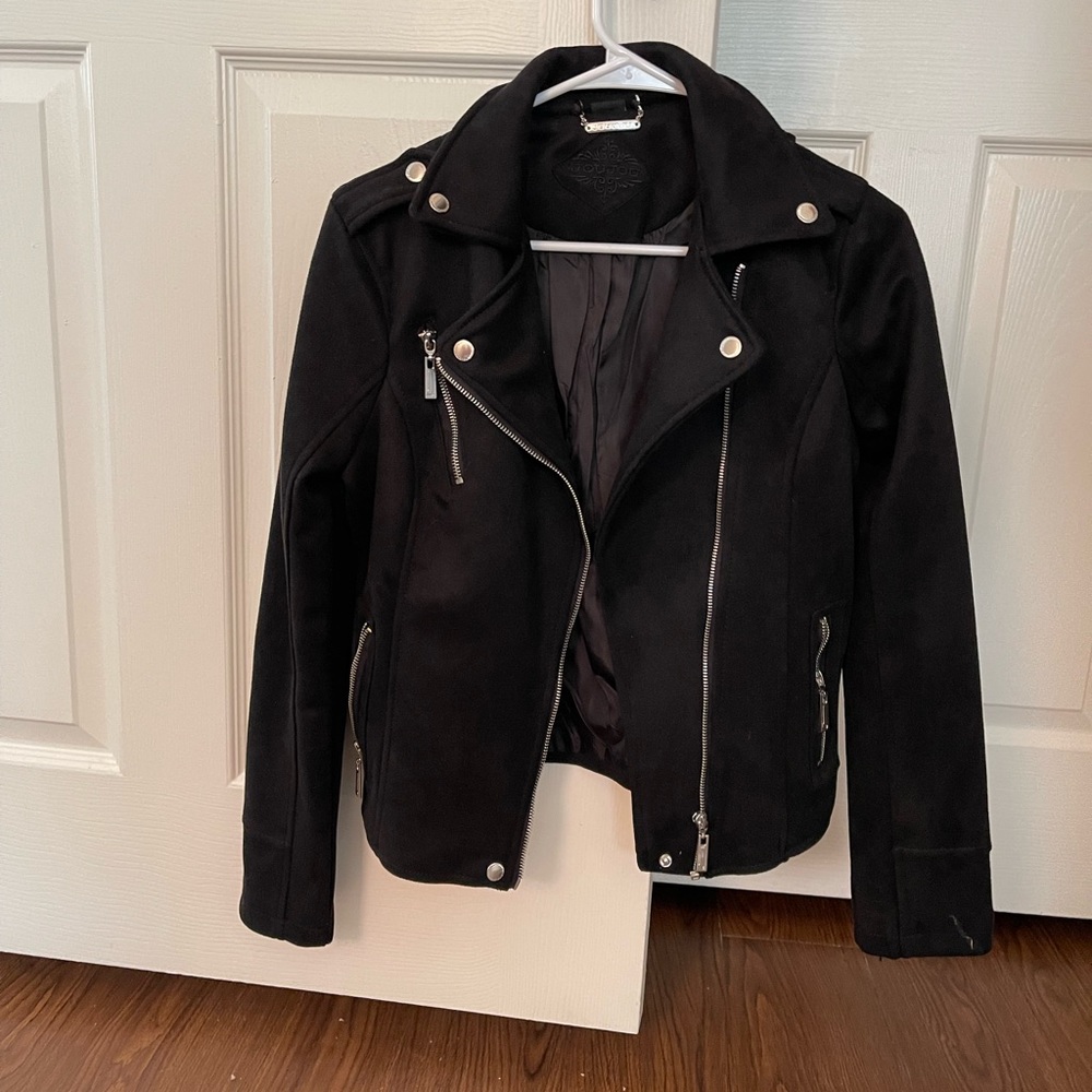 Black suede NWOT